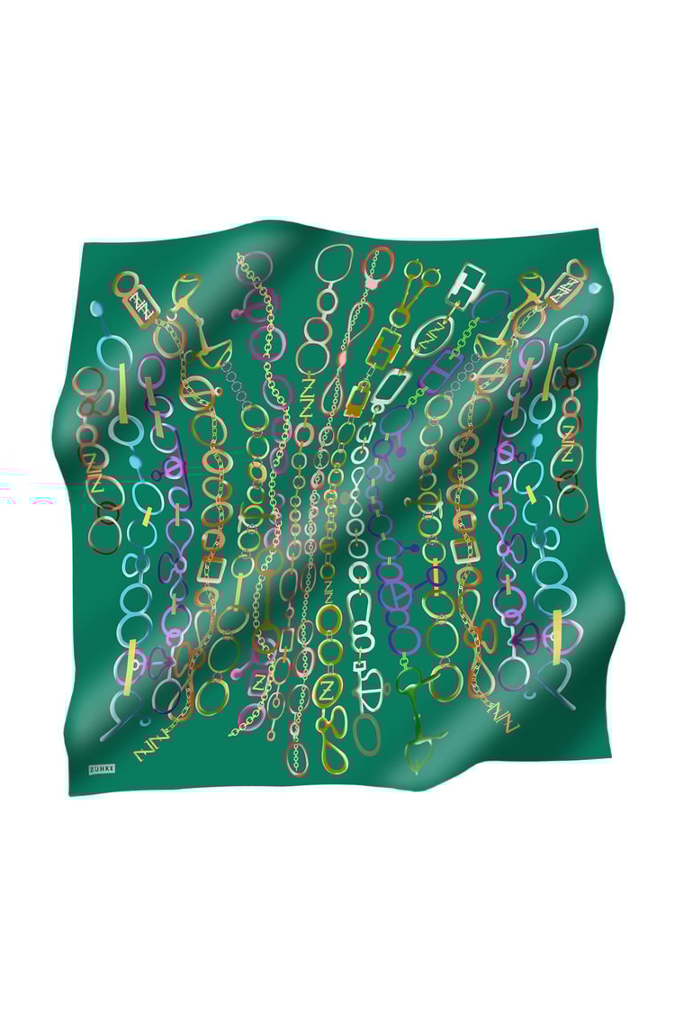 ZE0015 ZÜHRE POLYESTER/TWİİL EŞARP