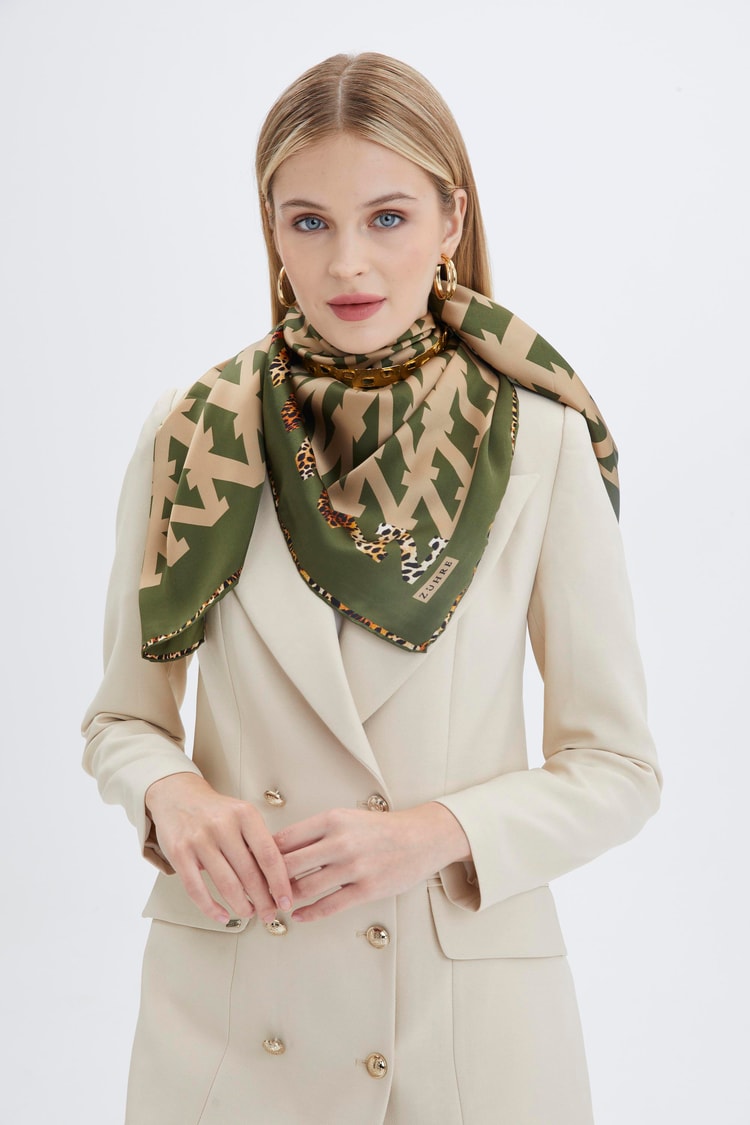 Polyester Twiil Eşarp ZE0019 V6