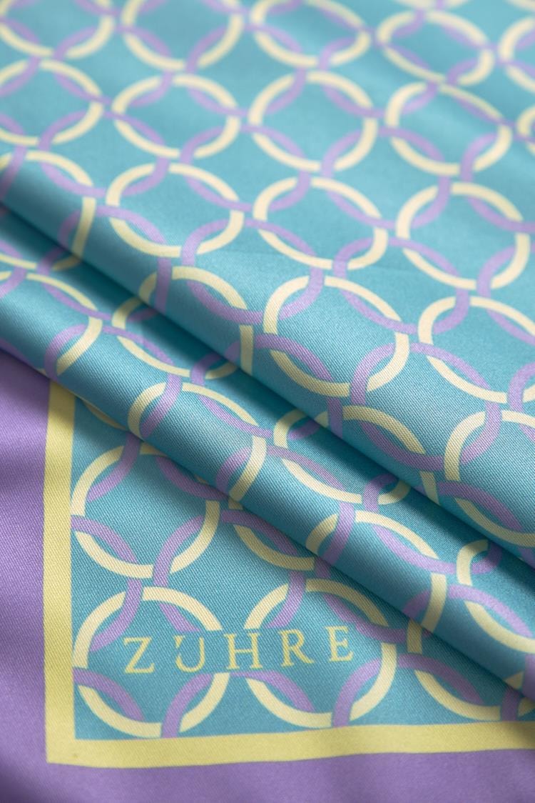 Polyester/Twill Eşarp V15 0078