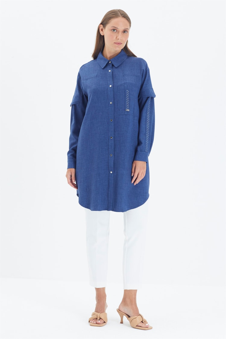 T-1247 LEKSEL TUNİK 38-46