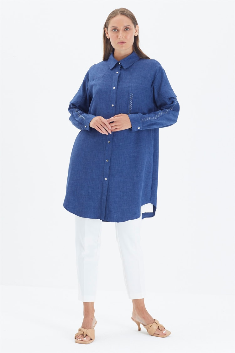 T-1247 LEKSEL TUNİK 38-46