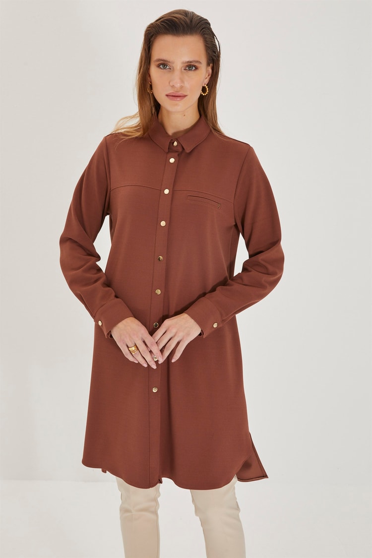 T-1275 PİANURA TUNİK 38-48