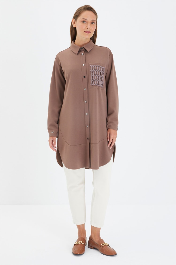 T-1288 LİSHA TUNİK 38-48
