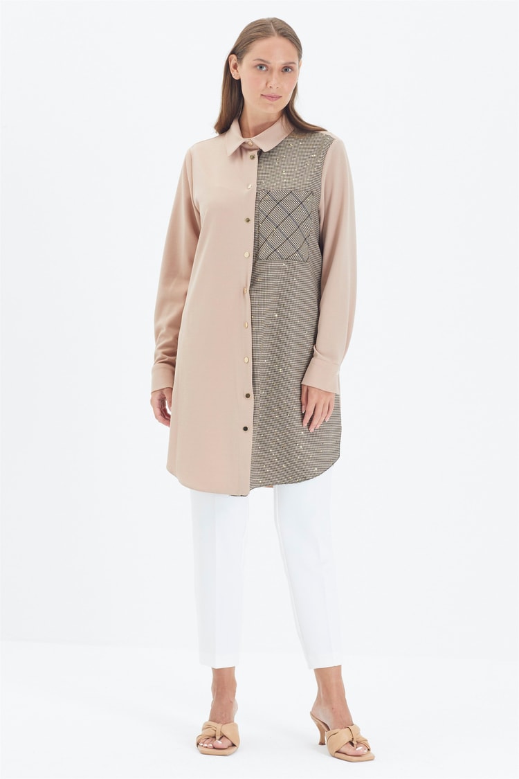 T-1301 LİSHA TUNİK 38-46