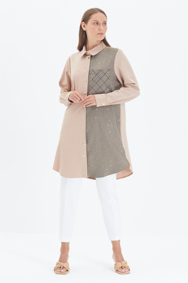 T-1301 LİSHA TUNİK 38-46