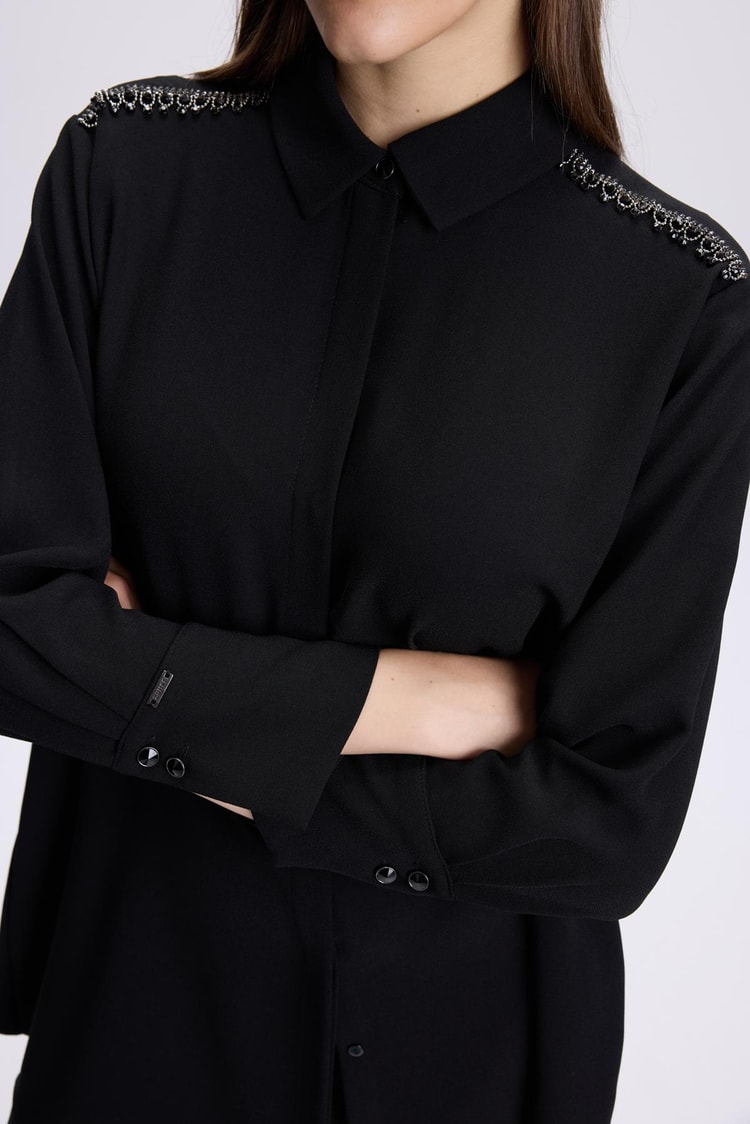 T-1499 PLUM TUNİK 42-50