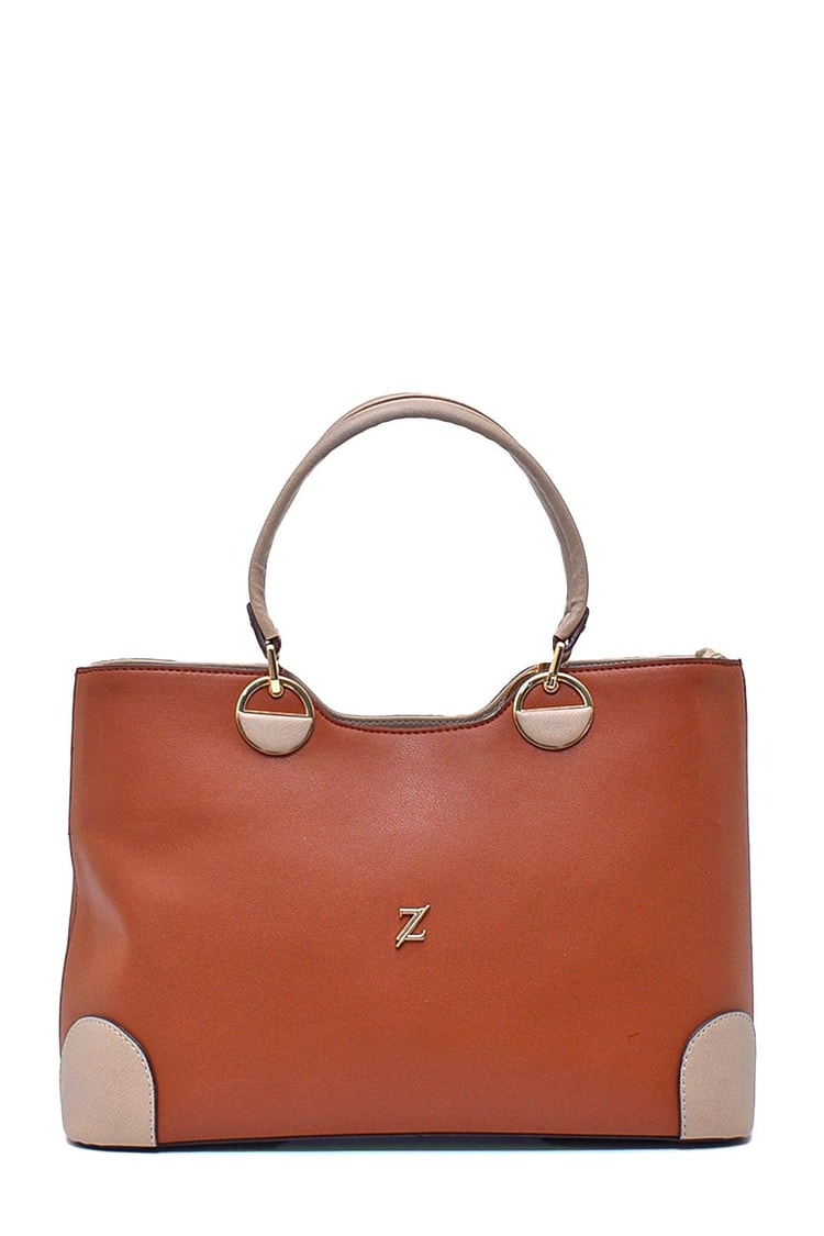 Taba/K.Bej Tote Çanta Z0013