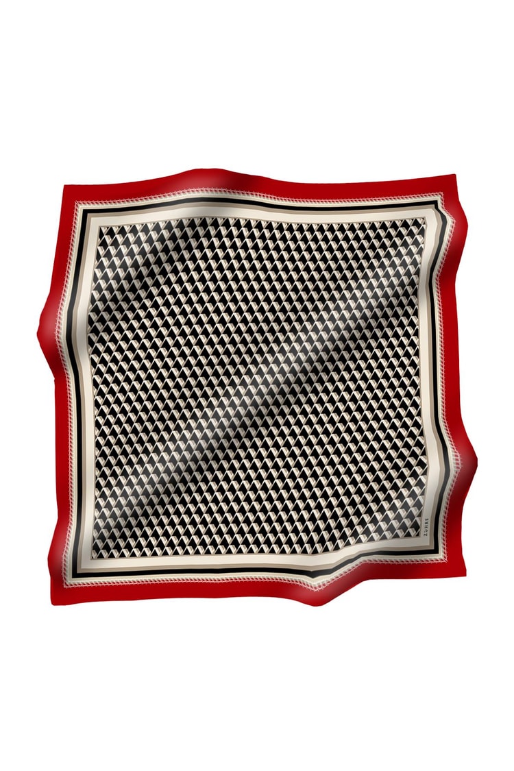 ZE0022 ZÜHRE POLYESTER/TWİİL EŞARP
