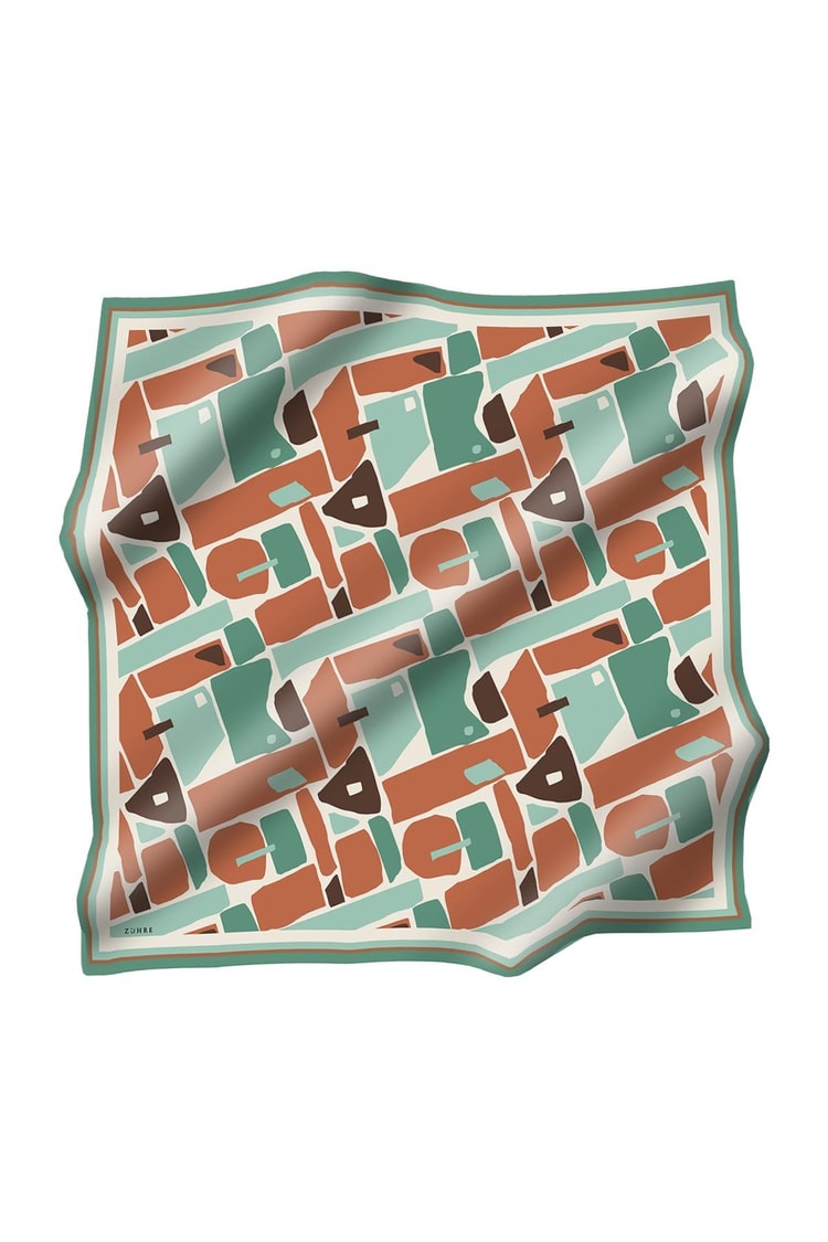ZE0025 POLYESTER/TWILL SCARF