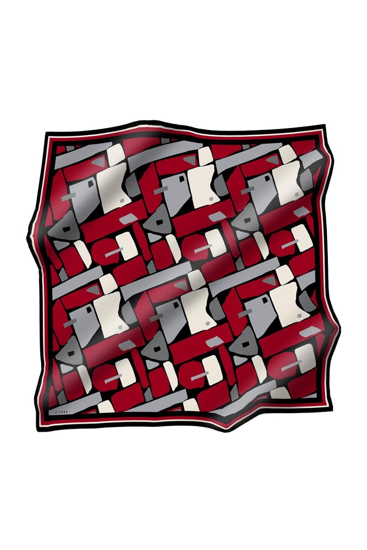 ZE0025 POLYESTER/TWILL SCARF