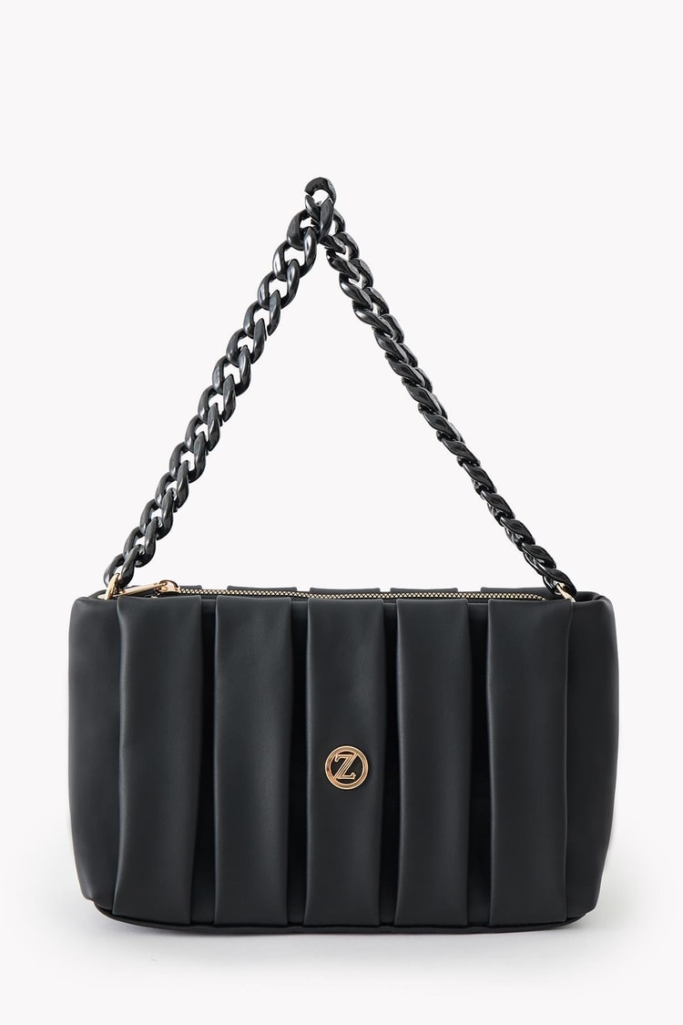 Chain Strap Black Bag Z0321