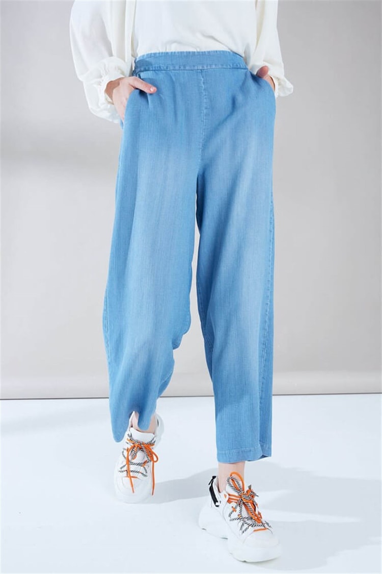 ZÜHRE Geniş Paça Pantolon Noa P-0013