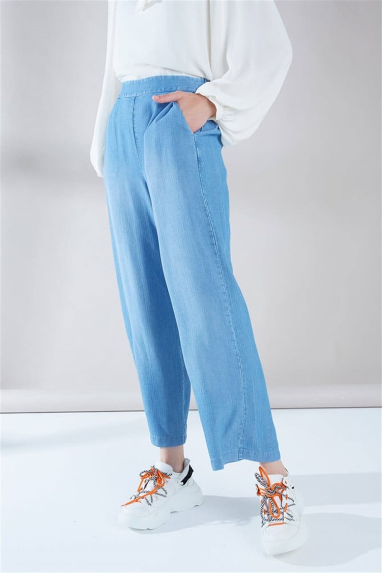 ZÜHRE Geniş Paça Pantolon Noa P-0013