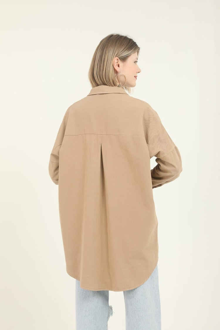 Camel Pocket Shirt