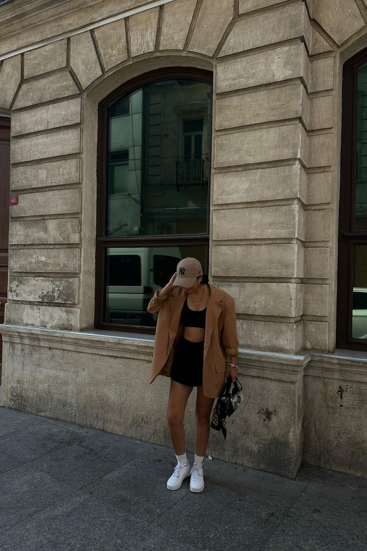 Camel Oversize Jacket