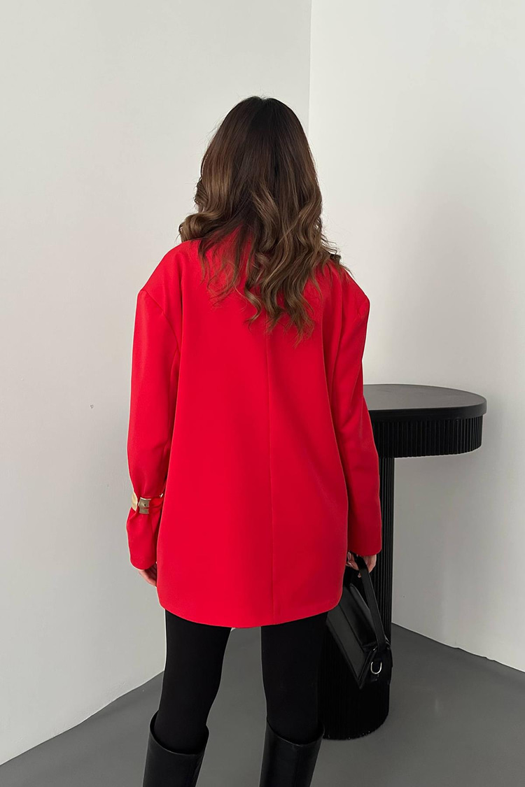 Red Oversize Jacket