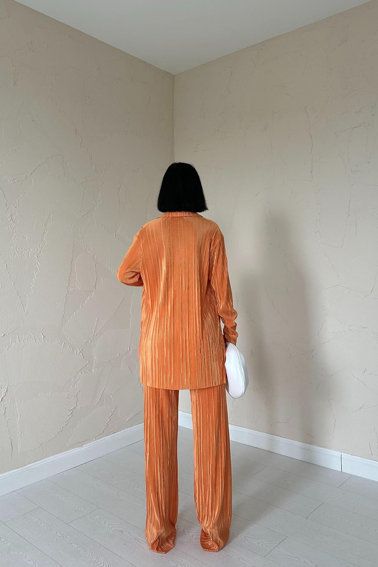 Orange Corduroy Set