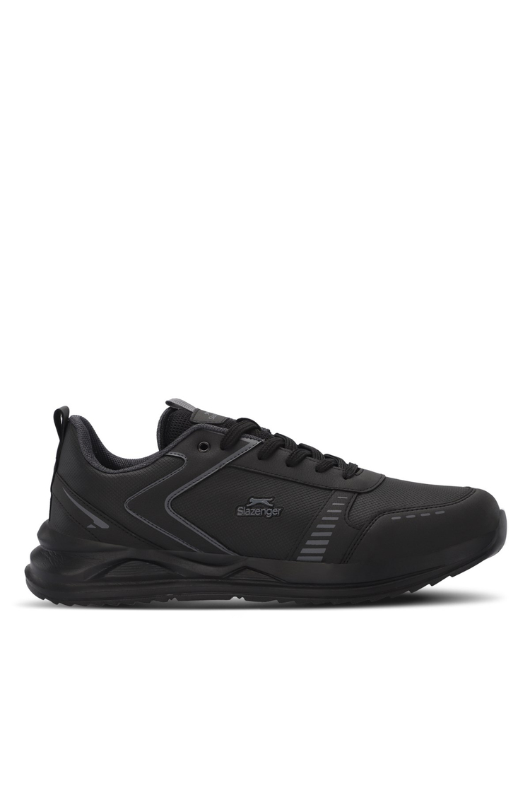 GOLDEN I Büyük Beden Erkek Siyah Siyah Sneaker SA24RE003