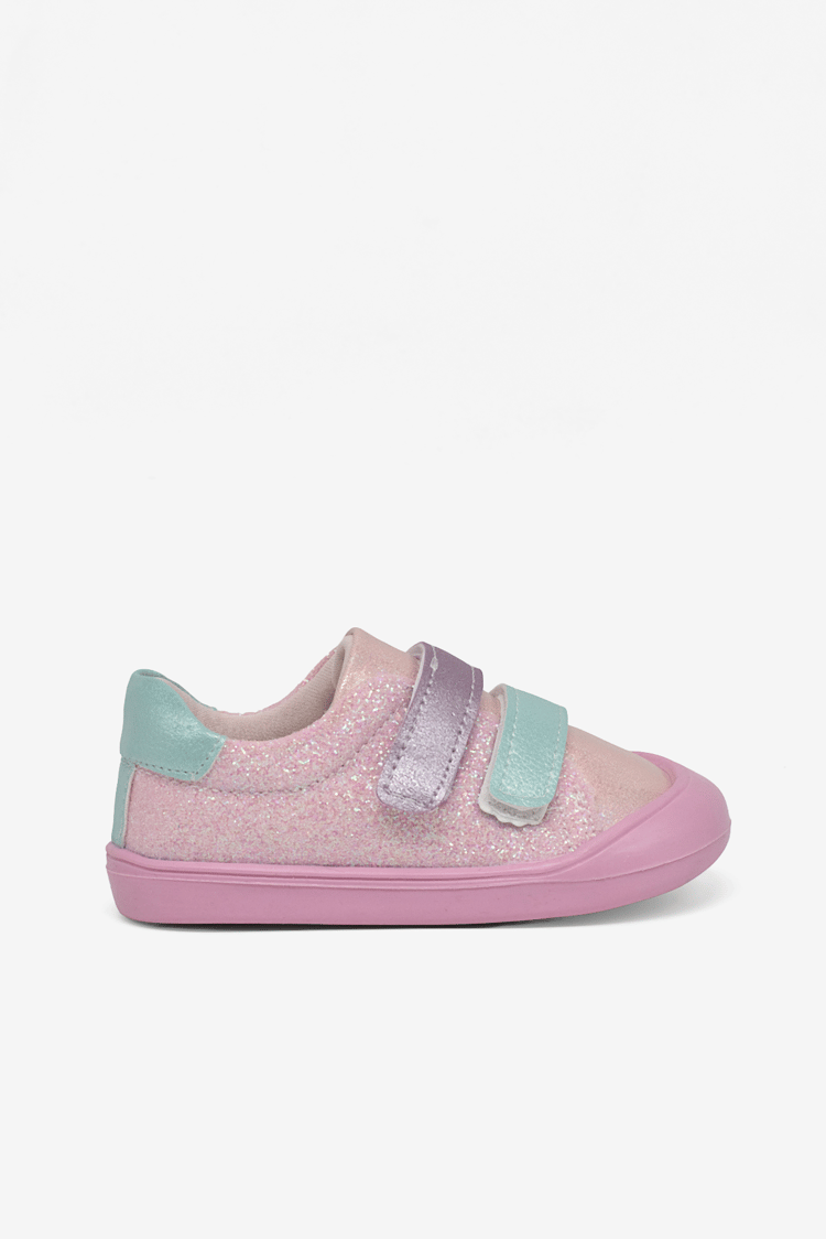 İlk Adım Taşlı Rahat Kalıp Sneaker Kız Çocuk Pembe Lila Sneaker TBARZ1095