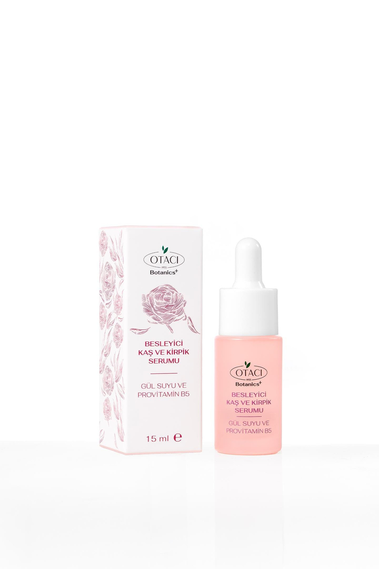 BESLEYICI KAS VE KIRPIK SERUMU - GÜL SUYU VE PROVITAMIN B5