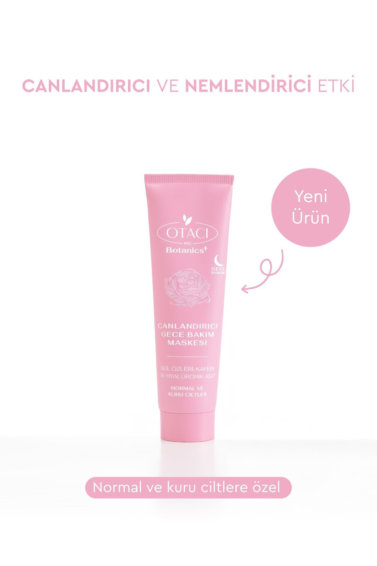 Botanics+ Canlandırıcı Gece Bakım Maskesi