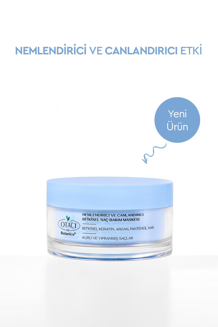Botanics+ Nemlendirici ve Canlandırıcı Bitkisel Saç Bakım Maskesi