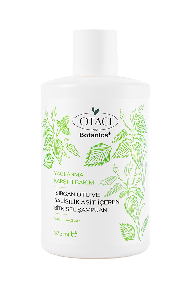 Botanics + Yağlanma Karşıtı Bakım - Isırgan Otu ve Salisilik Asit İçeren Bitkisel Şampuan