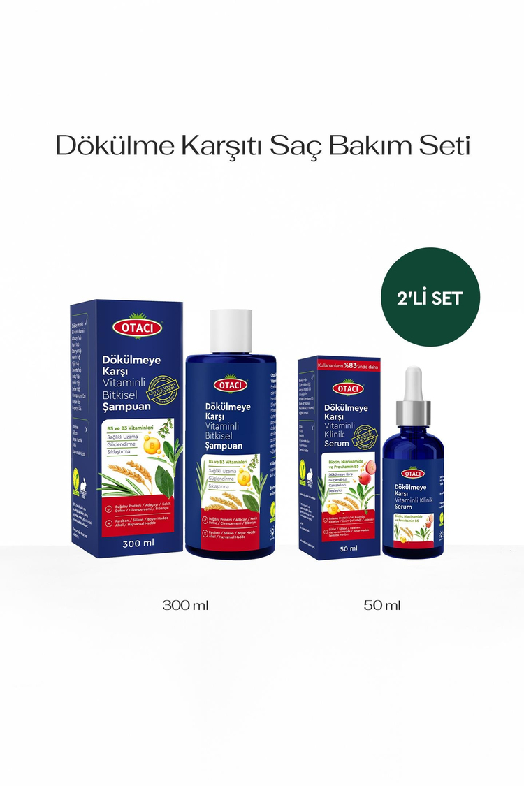 DÖKÜLME KARŞITI SAÇ BAKIM SETİ