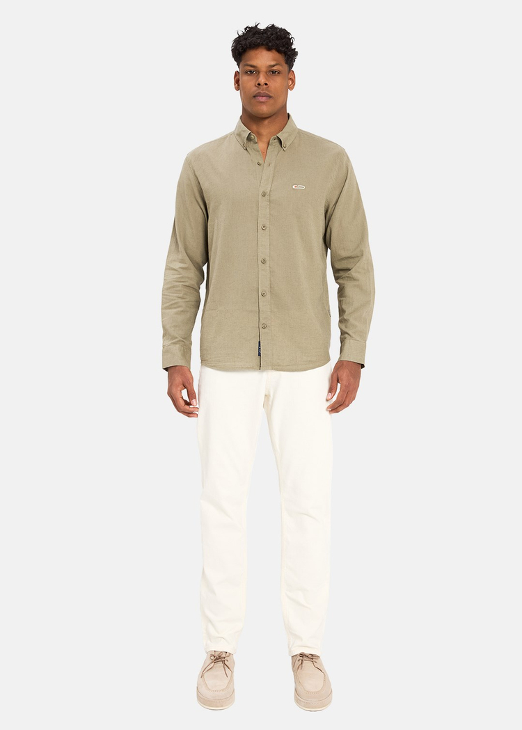 Gabbia Bej Slim Fit Kot Pantolon