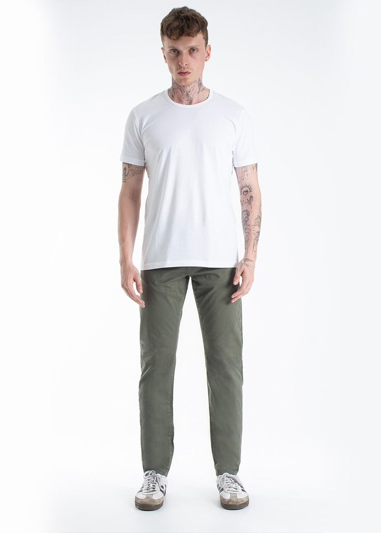 Gabbia Haki Slim Fit Pantolon