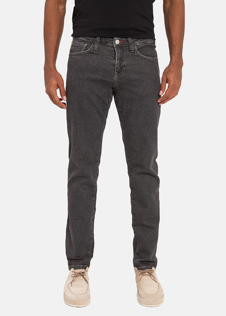 Gabbia Koyu Gri Slim Fit Kot Pantolon