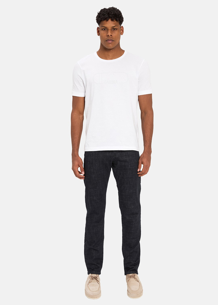 Gabbia Koyu Lacivert Slim Fit Kot Pantolon