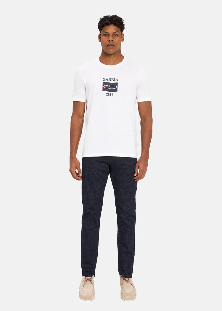 Gabbia Lacivert Slim Fit Kot Pantolon