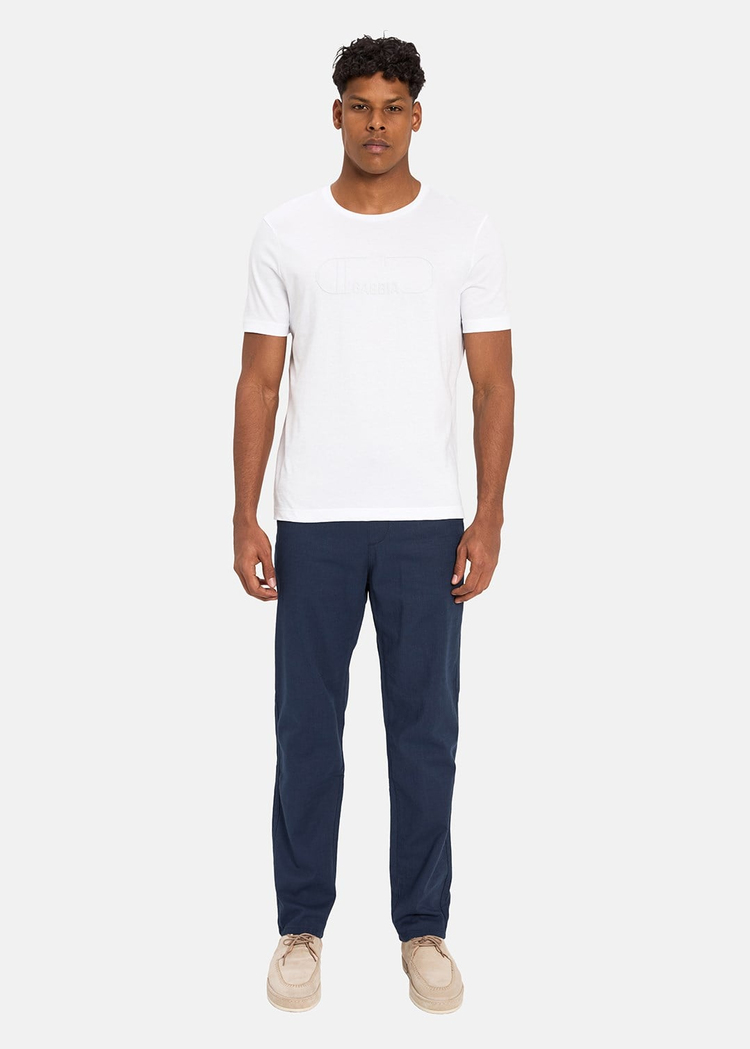 Gabbia Lacivert Straight Fit Jogger Pantolon