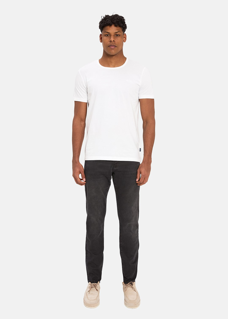 Gabbia Siyah Slim Fit Kot Pantolon