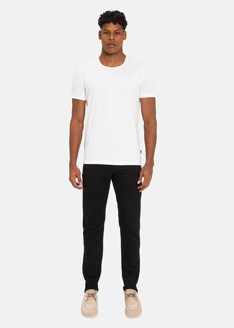 Gabbia Siyah Slim Fit Kot Pantolon