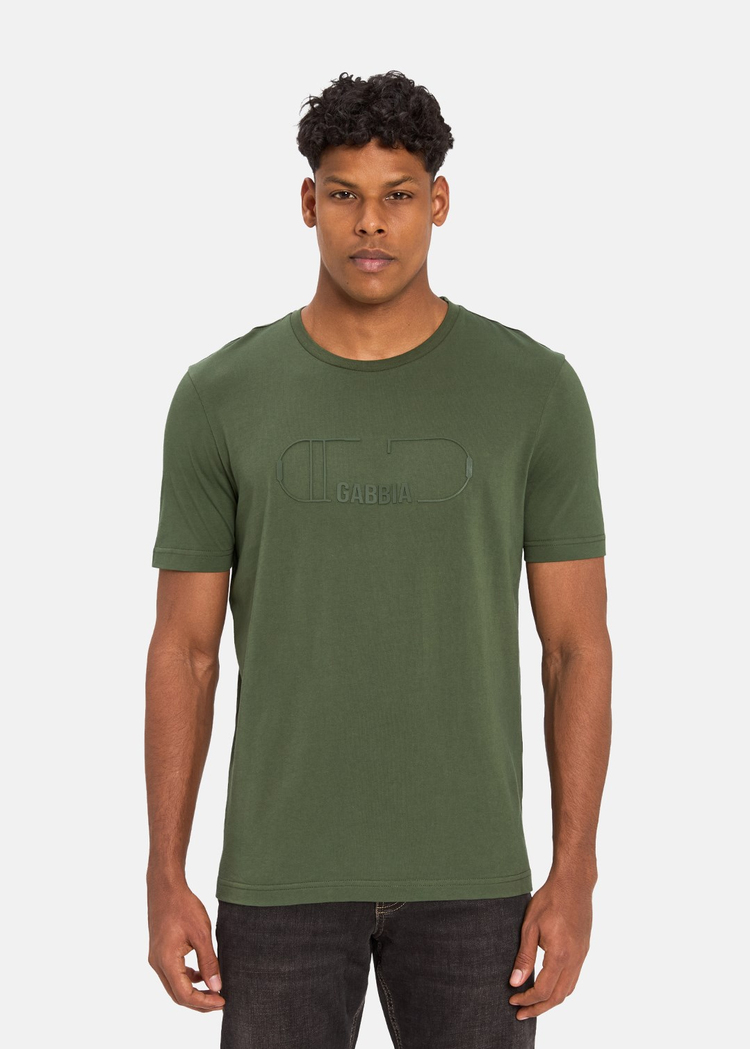 Gabbia Yeşil Regular Fit Baskılı T-Shirt