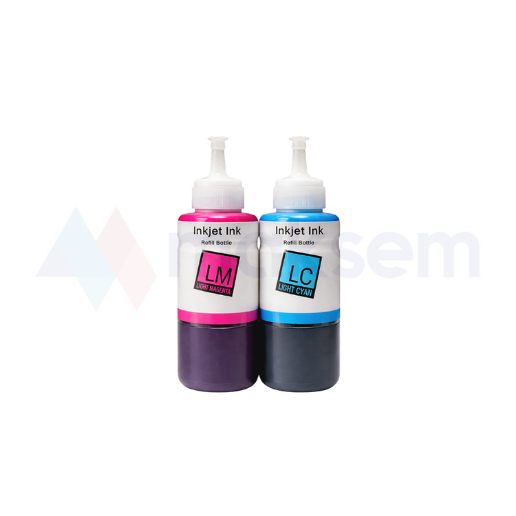 Açık Mavi Mürekkep Dye (Ink) 100ml 673 NPI-440LC, Epson Kartuş Modelleri: T0595 T6735 T6745