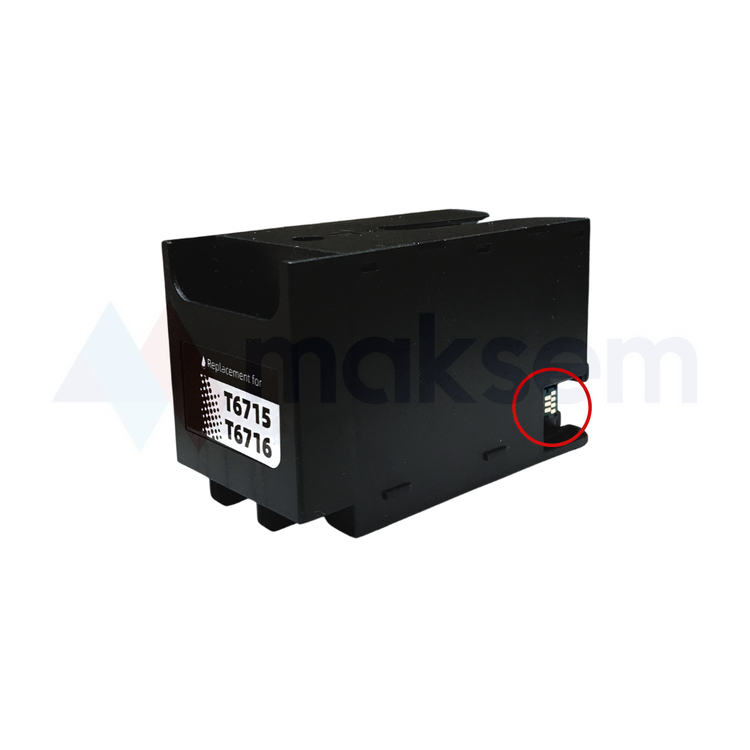 Atık Mürekkep Tankı (Waste Ink Tank) Çipli T6715 T6716 671600 C13T671600 TPLD
