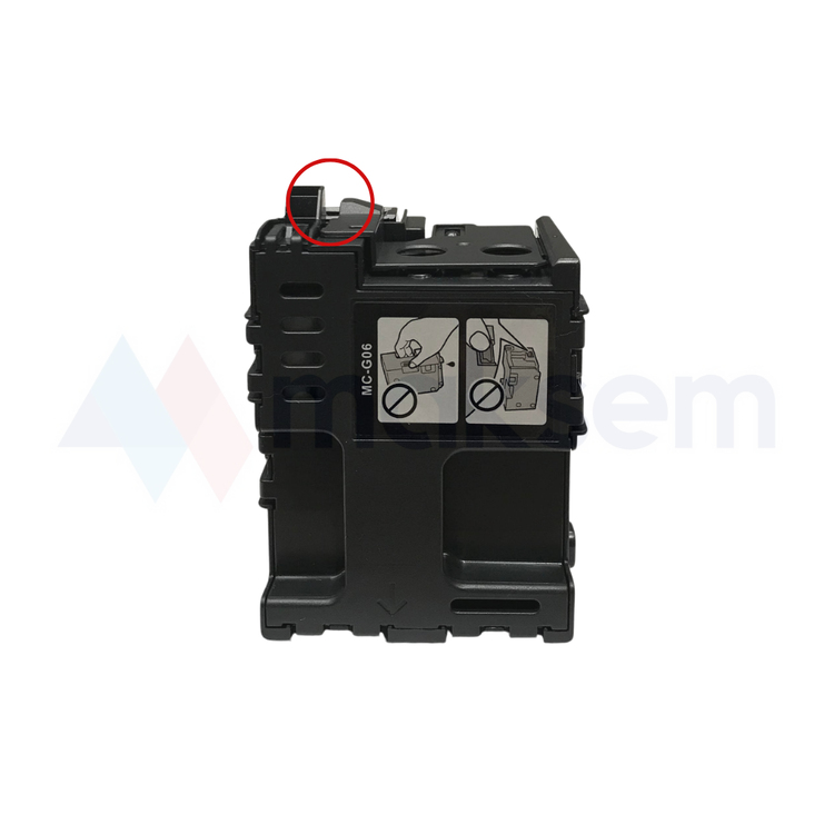 Atık Mürekkep Tankı (Waste Ink Tank) Çipli MC-G06 6259C001 TPLD, Canon Pixma TS6630 TS6730 TS7640
