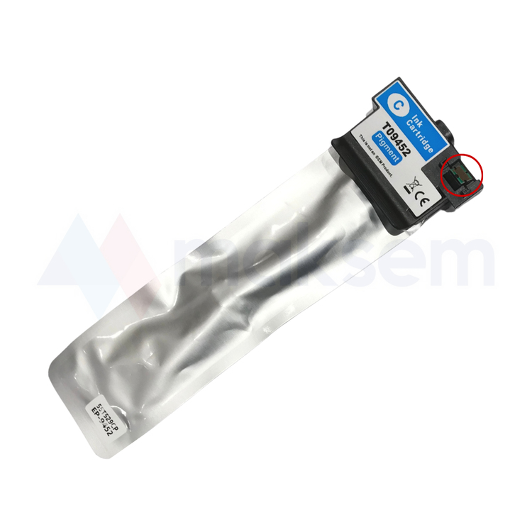 Mavi Mürekkep Kartuş Pigment (Ink) 5K 60ml T9452XL C13T945240, Epson WorkForce WF-C5215dw