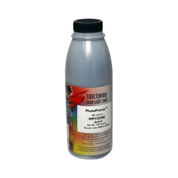 Siyah Toner Tozu 180gr Static, HP LJ1500 LJ2500 LJ2550 LJ2800 LJ2820 LJ2840 Canon MF8170 MF8180