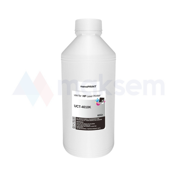 Siyah Toner Tozu (Toner Powder) 60gr UCT-4010K CB540A 125A CC530A 304A CE310A 126A CE320A 128A