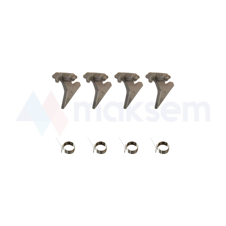 Tırnak (Upper Finger Picker) W/Spring 4pcs 2HS25460 5MMW261LD055 Z7823, Kyocera FS-1028 FS-1030mfp