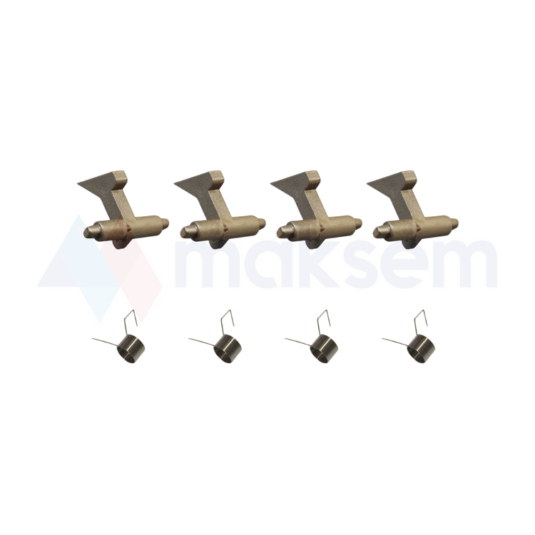 Tırnak (Üst Isıtıcı Merdane) 4pcs 2A820360 2A820530 2F925800 Z4395 Z4009, Kyocera FS-1110 FS-1120d