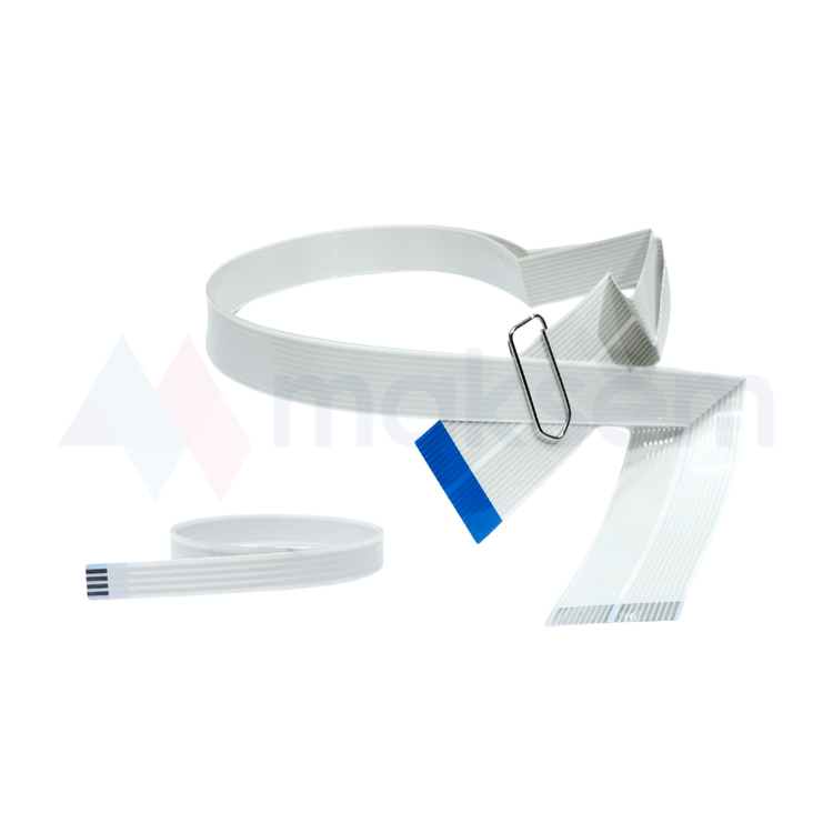 Yazıcı Kafası Sensör Kablosu (Print Head Sensor Cable) 2pcs Pin: 10+10 Boy: 385mm En: 11+11mm