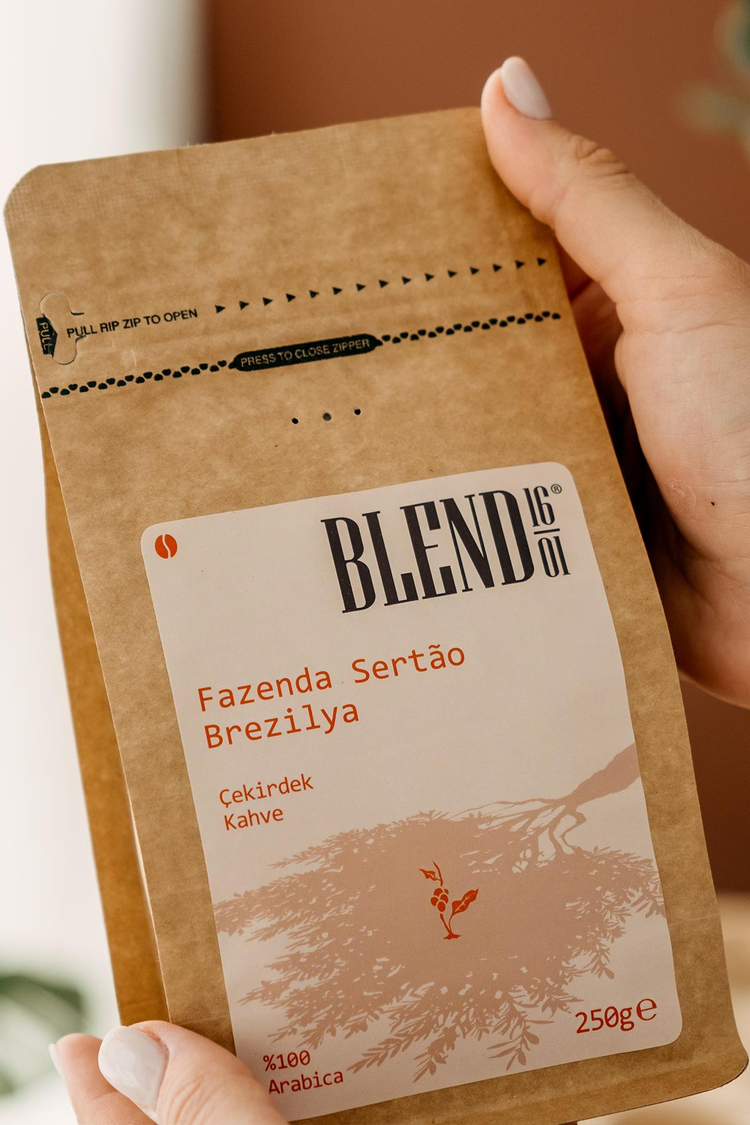 Brezilya Fazenda Sertao Çekirdek Kahve 250 g