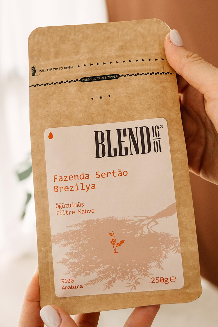 Brezilya Fazenda Sertao Filtre Kahve 250 g (Öğütülmüş)