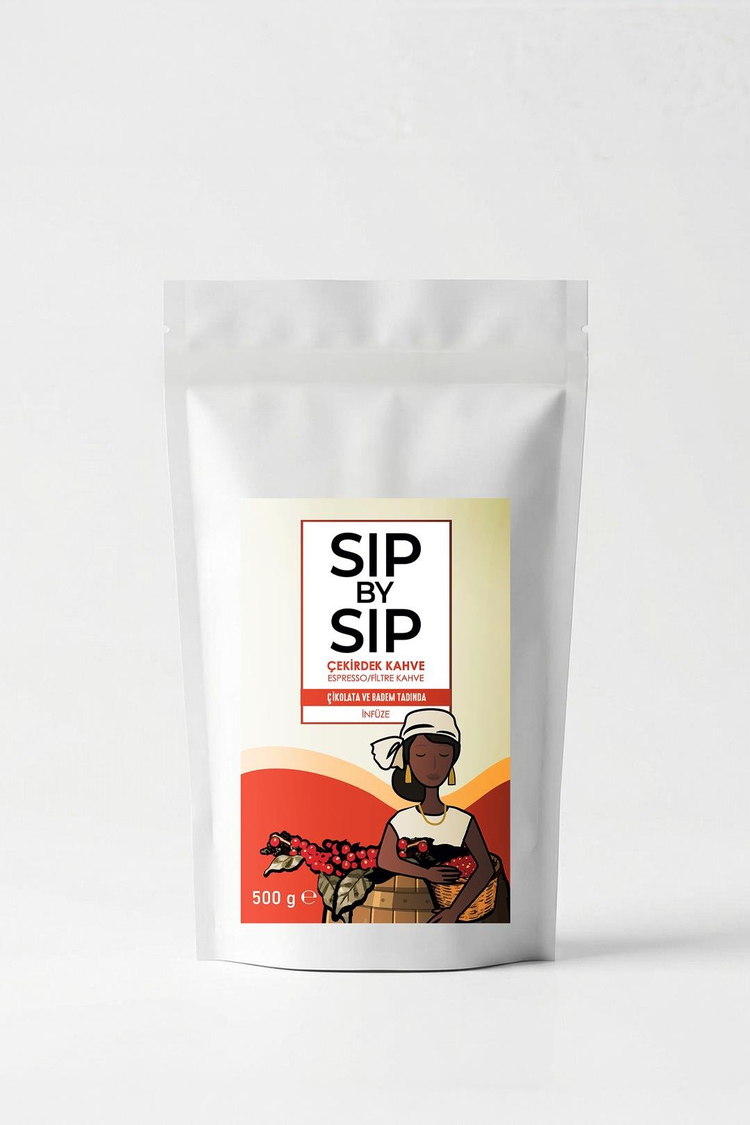 Çikolata & Badem Aromalı Çekirdek Kahve