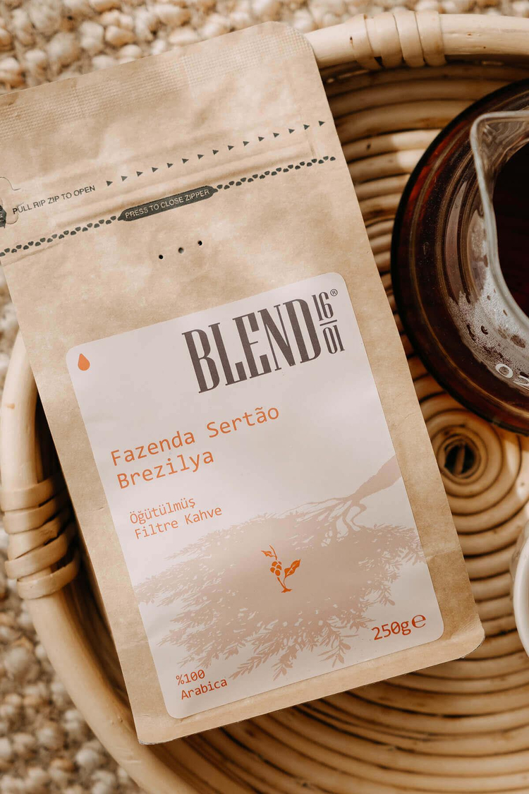 Brezilya Fazenda Sertao Filtre Kahve 250 g (Öğütülmüş)